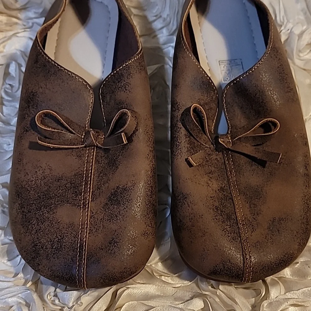 Casual Womens Shoes Flats Slip-on Shoes - Picture 2 of 14